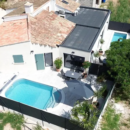 6 Pers - Grande Terrasse & Piscine Privee